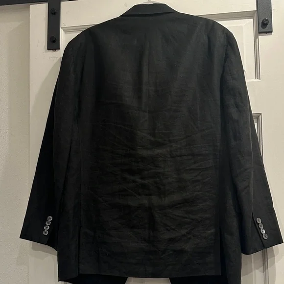 Ralph Lauren Purple Label Charcoal Blazer